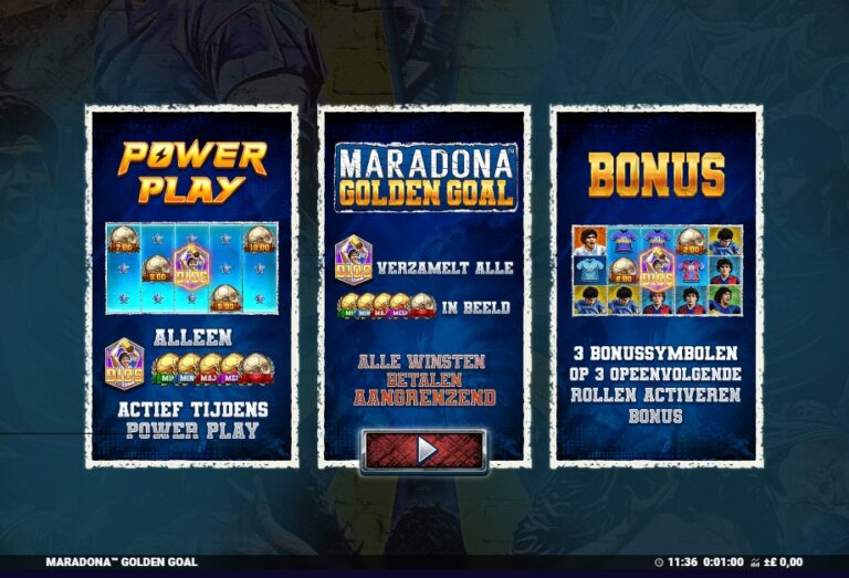 Screenshot 1 van Maradona Golden Goal